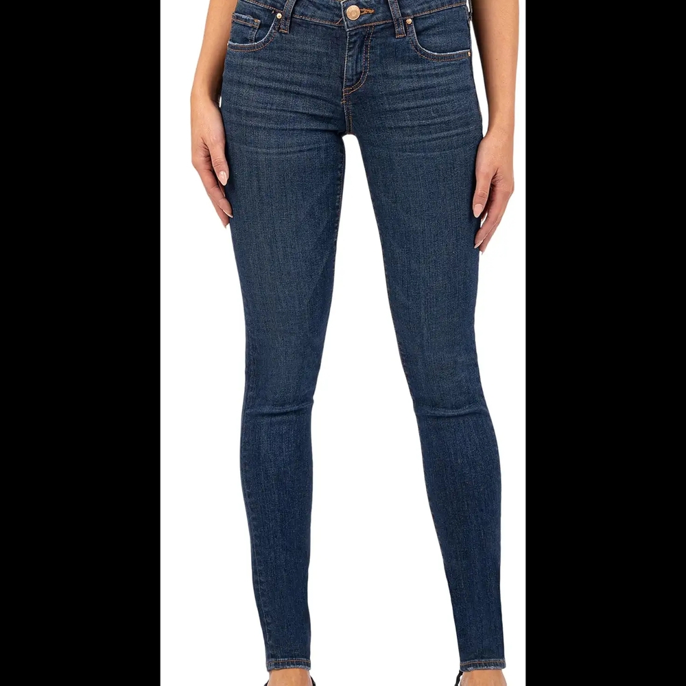 Kut From The Kloth Mia Toothpick Skinny Jeans Size 6 Short Inseam